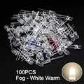 100pcs Fog-WhiteWarm