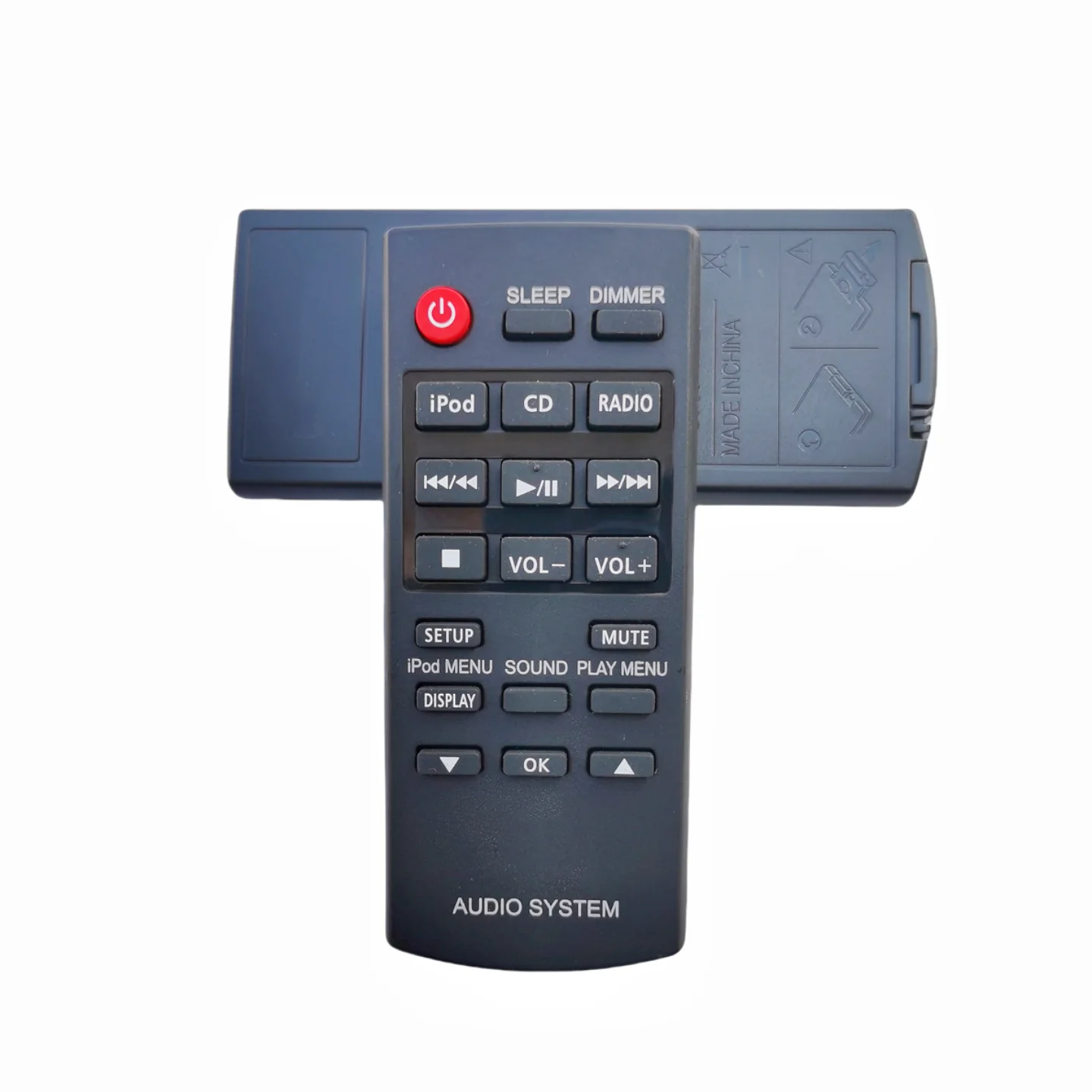 Control remoto para Panasonic N2QAYC000060 SC-HC18DBEGK N2QAYC000057 SC-HC17EB-K Sistema de audio de CD estéreo compacto