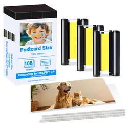 Canon Selphy CP1300/CP1500 – Cartuchos Papel Fotográfico Compatibles