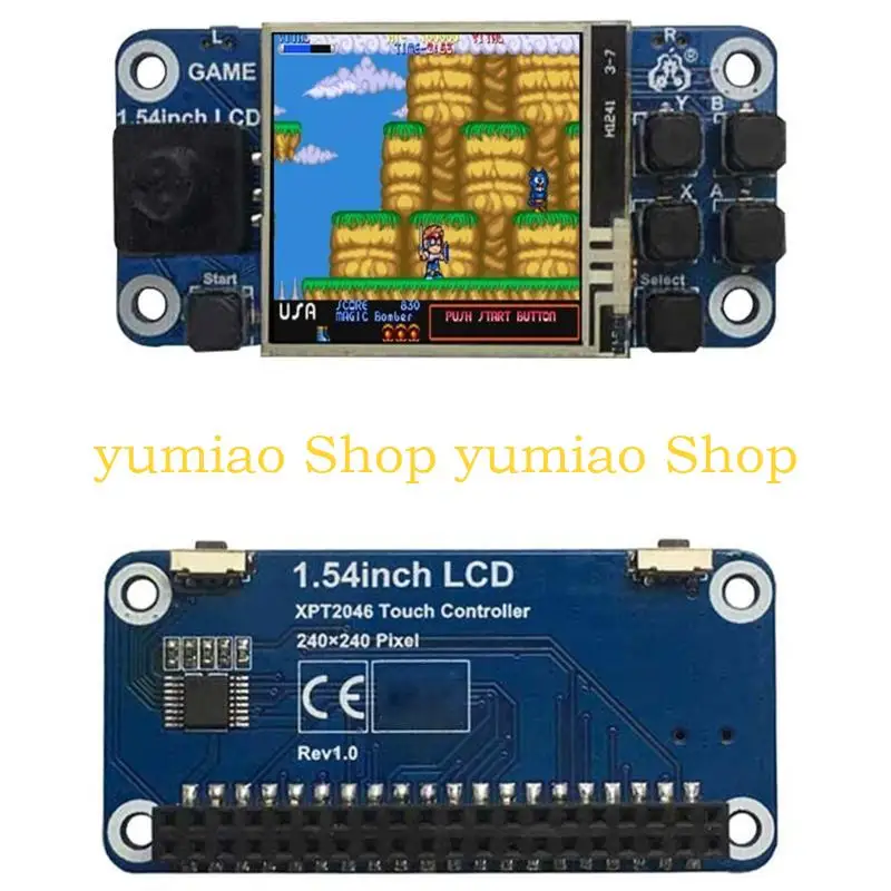 587B 1.54Inch TFT LCD TouchScreen Game HAT Game Consoles Displays for 3B - imagen 2