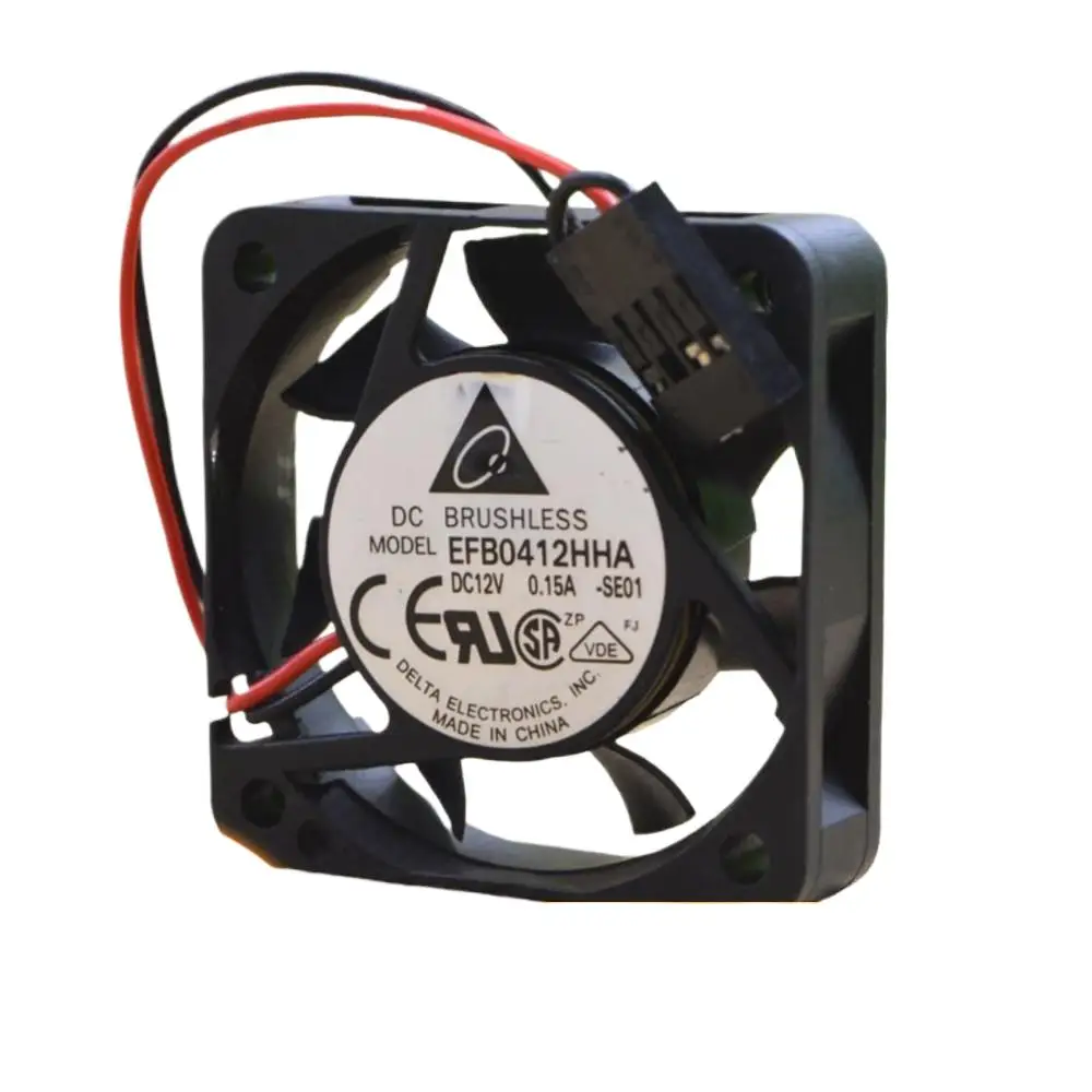 para servidor de ventilador de refrigeración de doble bola Delta 40mm EFB0412HHA 12V 0.15A 4CM, alta eficiencia - imagen 2