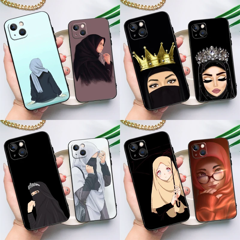 Funda Hijab islámica Girl Queen para Honor Magic 8 Pro 5 6 7 Lite X9a X9b X9c X9d X8a X8b X8c 50 70 90 200 400 Pro Coque