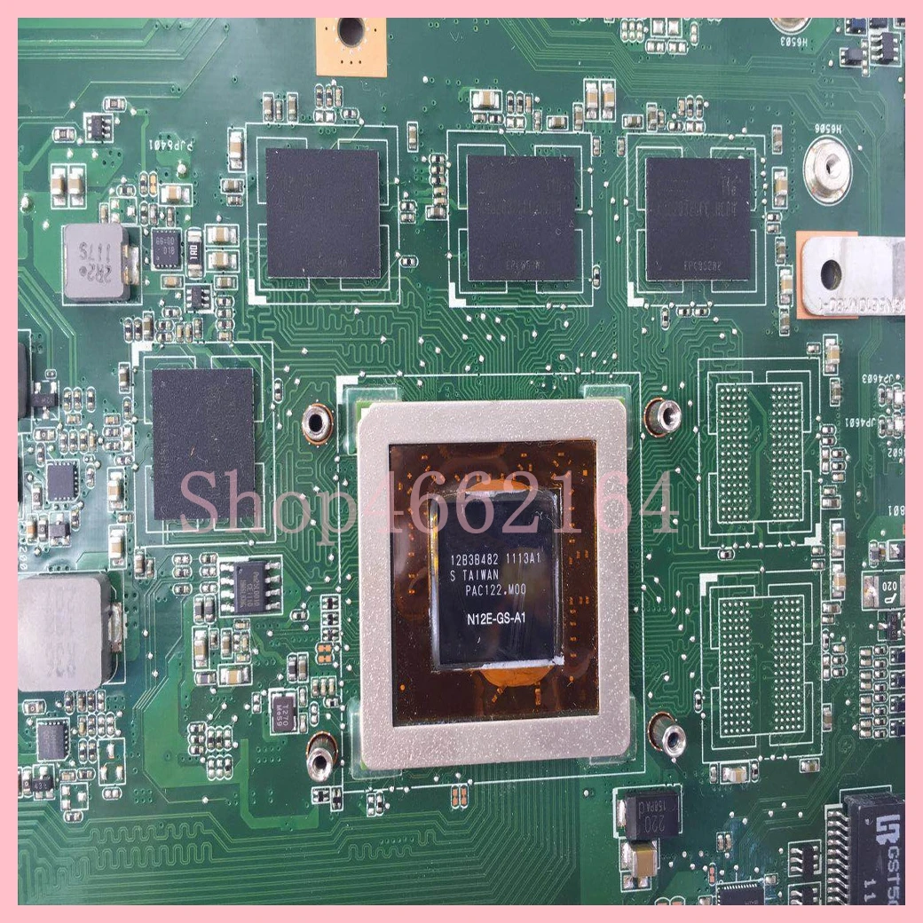 G74SX con 8 memoria de vídeo 2D GTX560M-V2G GPU placa base para portátil ASUS G74S G74SX placa base para ordenador portátil 100% probado OK - imagen 4