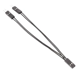 Cable adaptador doble placa base power reset hdd pwr led