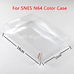 Funda Transparente Cajas Juegos Nintendo SNES N64 – Protección Plástica