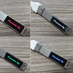 Pendrive USB 3.0 Metálico con LED y Logotipo DJ Personalizado