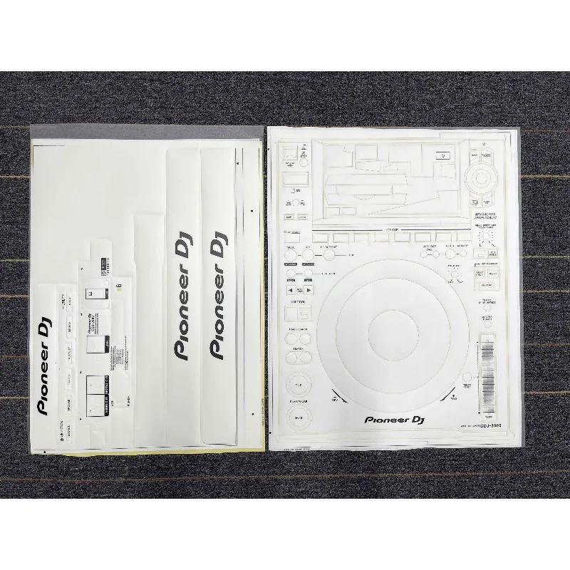 Película autoadhesiva de PVC Xdj1000mk2 Cdj3000, Panel de grabadora de disco Pioneer, película protectora dedicada para DJ, no máquina - imagen 4