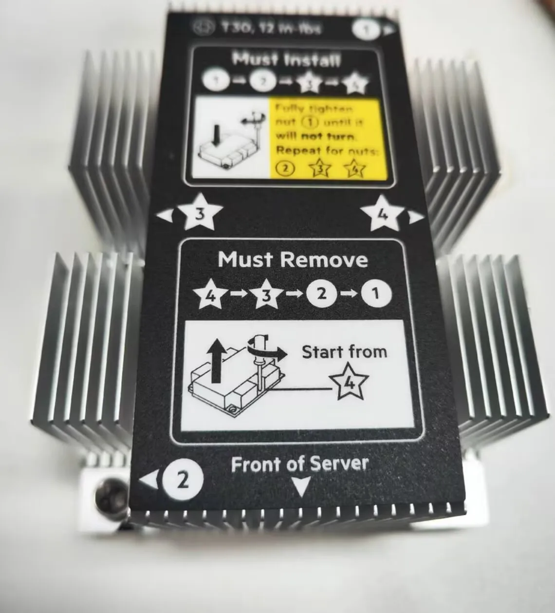 Disipador de calor de CPU para HP DL380 G10 875070 -001 839274 -001 873592 -001 Ventilador de refrigeración 875075 -001 867118 -001 870930 -001 - imagen 2