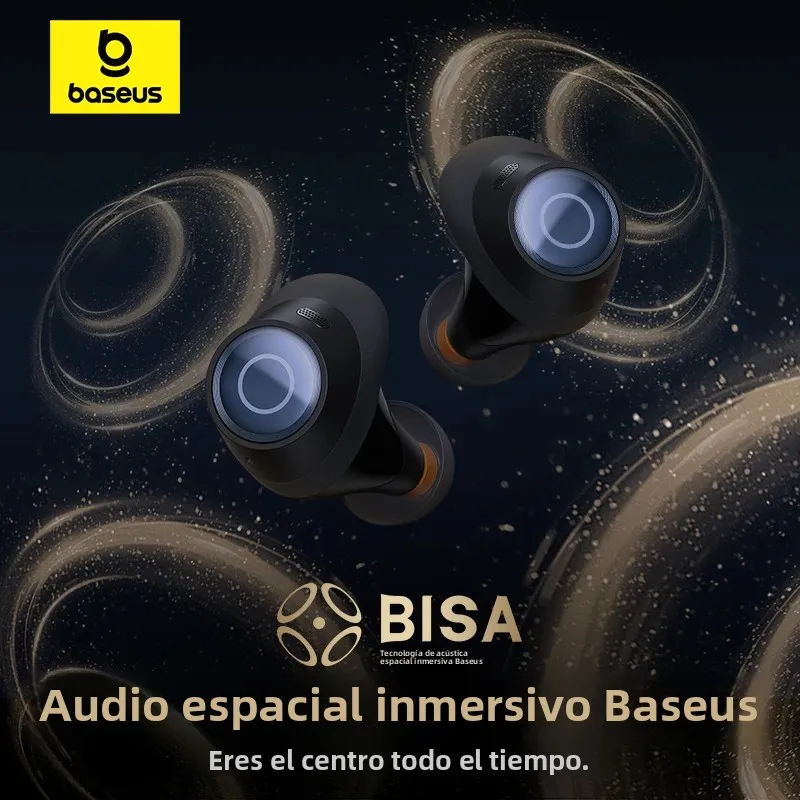 Baseus Bowie MA10 Pro ANC auriculares inalámbricos 48dB híbridos ANC Bluetooth 5,3 auriculares IPX6 impermeables 4 micrófonos ENC auriculares deportivos - imagen 3