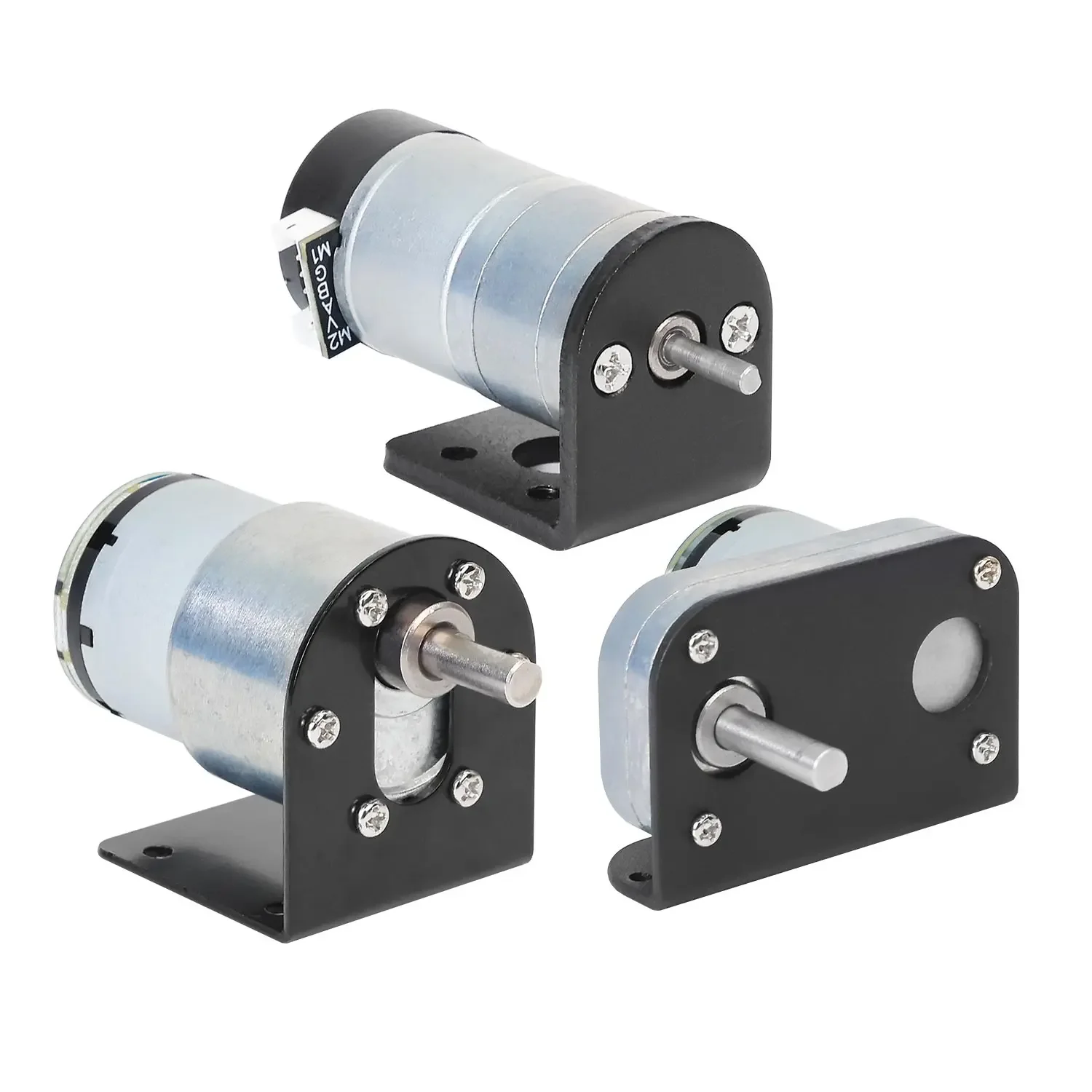 Kit de soporte de montaje de motores de reducción de CC tipo L, fácil instalación para accesorios de juguete de Robot de Motor serie 520/310 - imagen 2