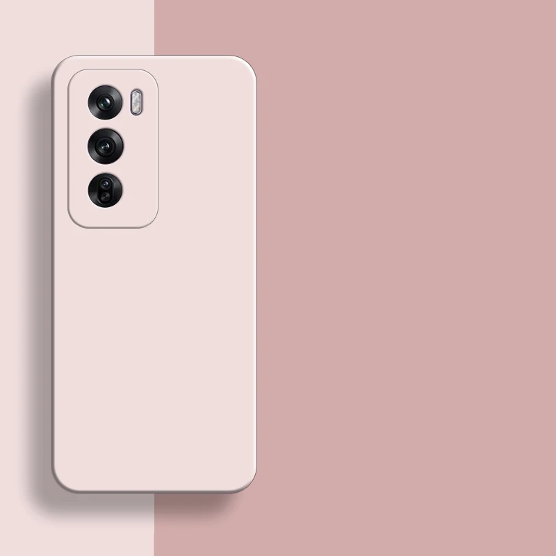 Funda protectora de silicona líquida Original para OPPO Reno12 5G, cubierta de 6,7 pulgadas, parachoques nuevo - imagen 5