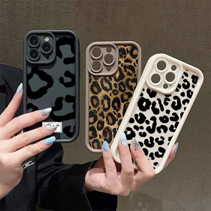 Funda Retro de moda con estampado de leopardo para Oneplus NORD CE 2 3 4 Lite 5G One Plus 12 12R 11 11R 10R 8T, funda de teléfono de TPU multistep