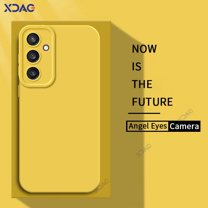 Fundas originales Angel Eyes para Samsung Galaxy S24 Plus 5G 360 bolsas cuadradas de silicona líquida SamsungS24 SamsungS24Plus S24Plus - imagen 2