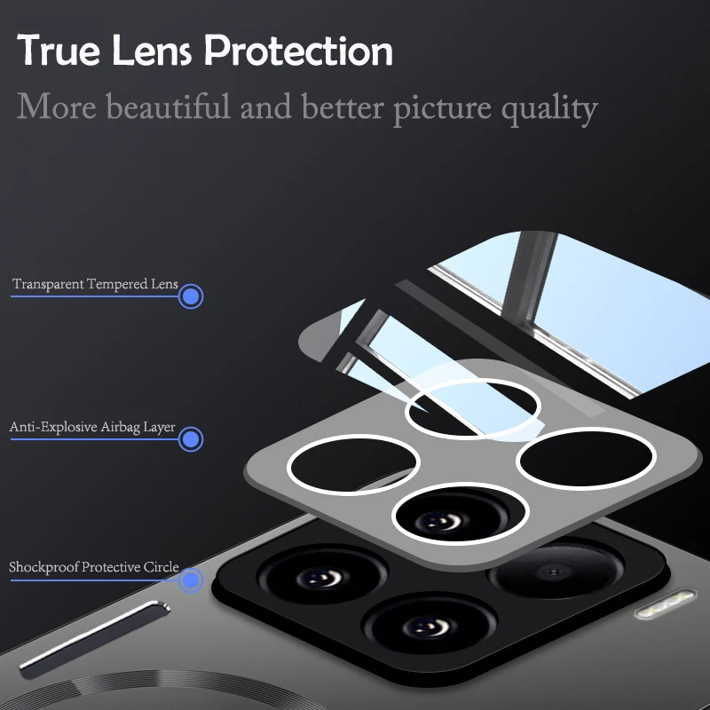 Funda de carga inalámbrica magnética de disipación de calor de Metal duro para Xiaomi 15 Ultra 14 13 Pro funda protectora trasera fresca - imagen 5