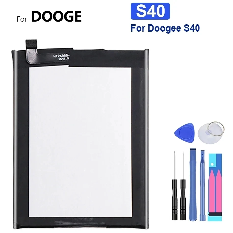Batería Recargable Para DOOGEE, Baterías S40, 4650Mah, Herramientas Gratuitas