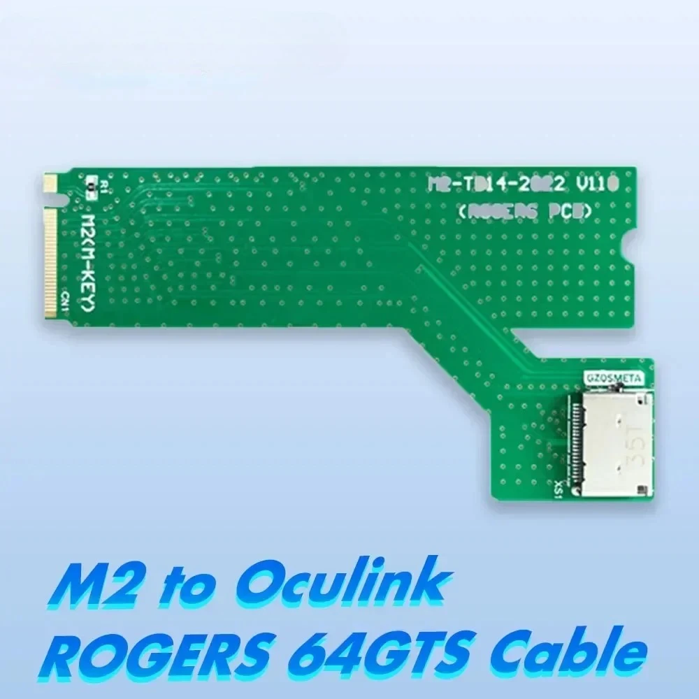 M.2 a Oculink gráficos GPU Dock PCI-E 4,0x4 Gen4 64GTS convertidor para Thinkbook 14 + 16 + placa adaptadora de tarjeta de vídeo externa para ordenador portátil - imagen 3