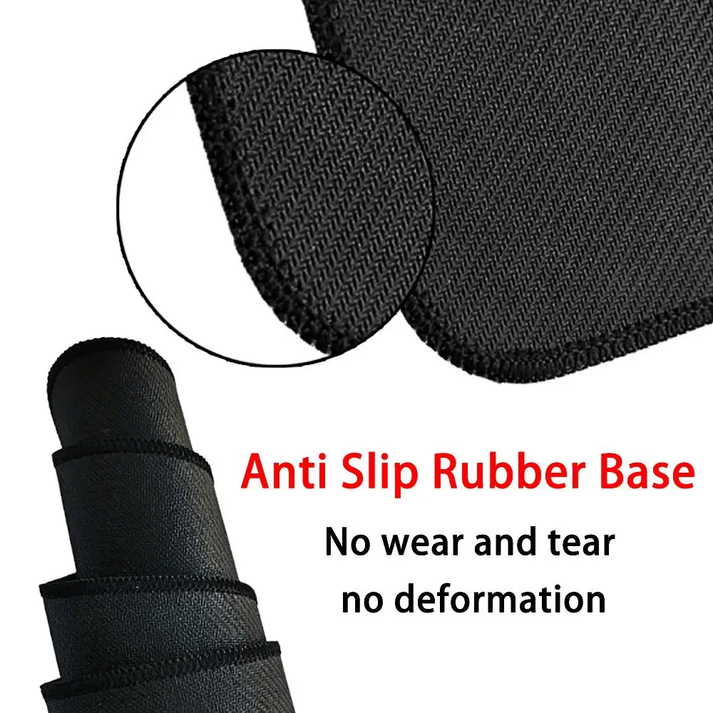 Alfombrilla de ratón Stitch para escritorio, alfombrilla de ratón de goma duradera para escritorio, decoración pequeña para Gamer, PC, ordenador, color rosa - imagen 4