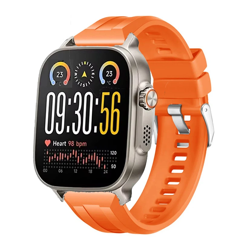 Correa de silicona de 22mm para reloj Realme 5, correa deportiva para reloj Realme S2/S 2 2Pro/3 3Pro, correa de reloj para Zeblaze Vibe 8 7 7Pro/7 Lite - imagen 3