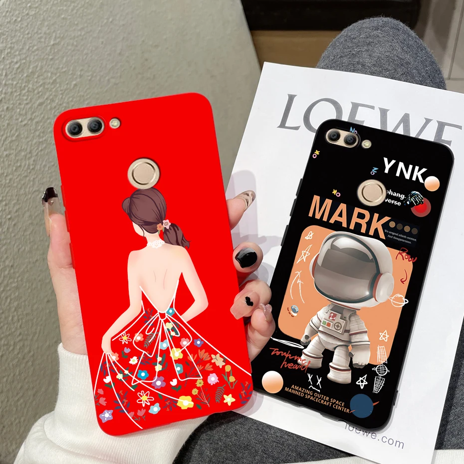 Huawei Y9 2018 Funda Silicona Trasera Astronauta - imagen 4