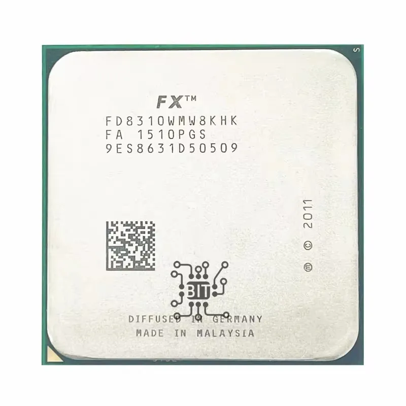 Procesador de CPU de ocho núcleos FX-Series FX8310 FX 8310 3,4 GHz FD8310WMW8KHK Socket AM3+