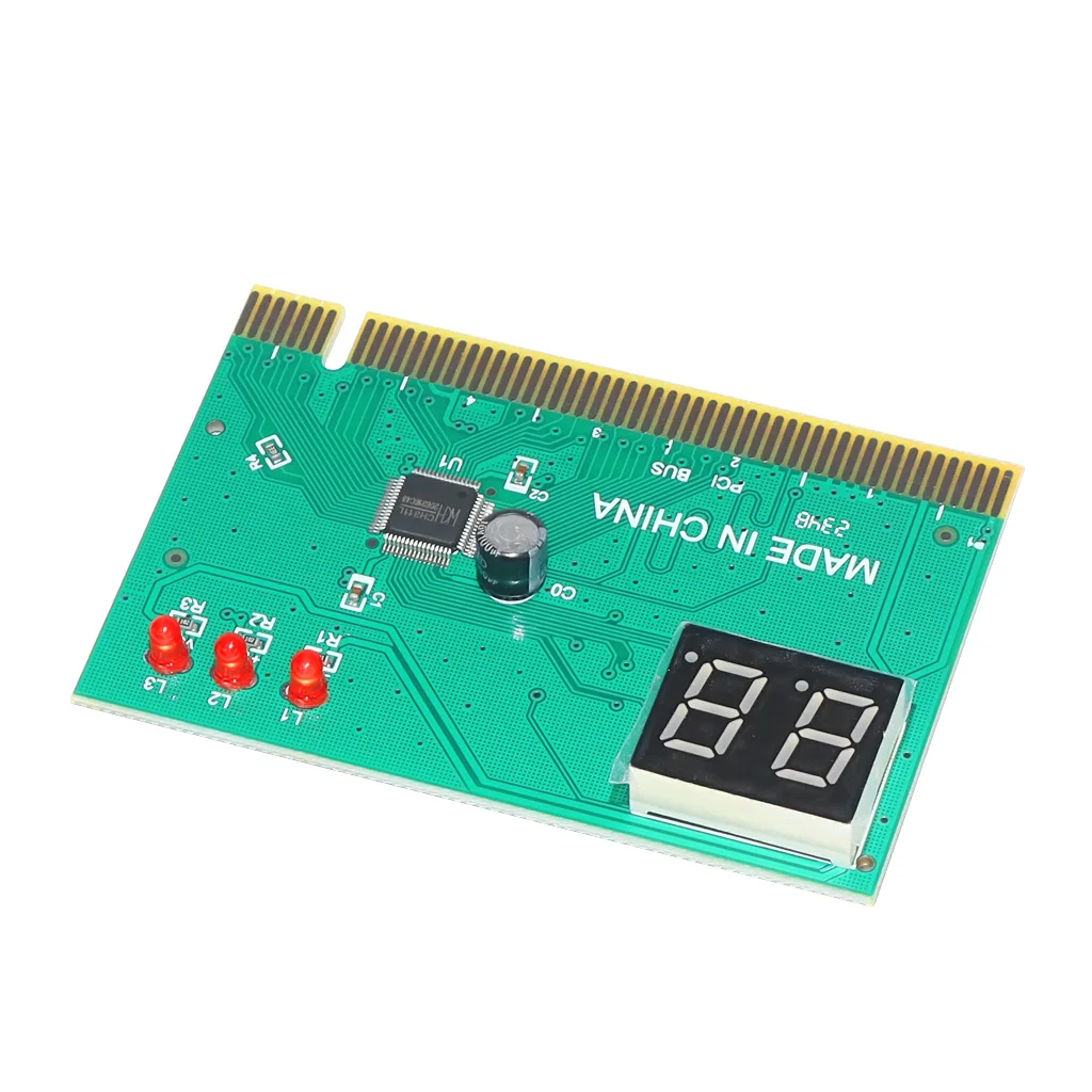 Tarjeta de diagnóstico PCI de 2 dígitos, Analizador de PC con pantalla LCD, probador de placa base, herramientas de red de análisis de ordenador, 1 unidad - imagen 2