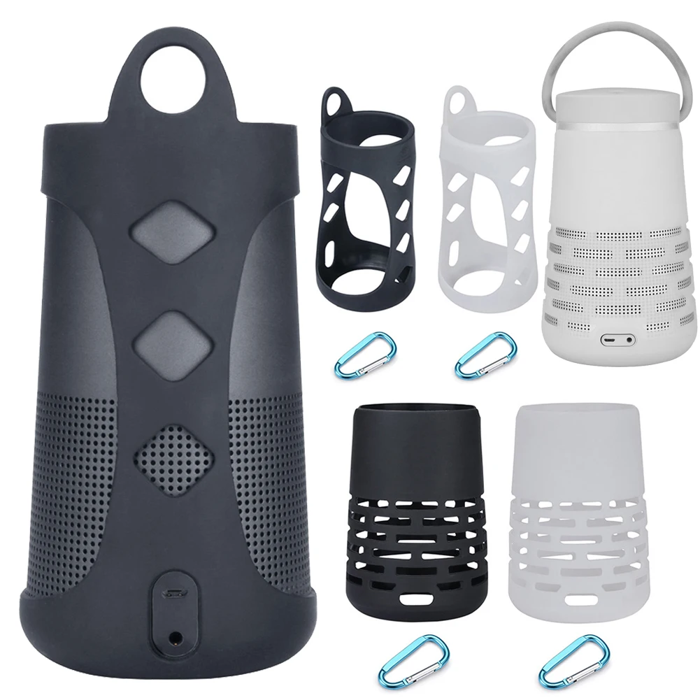 Funda de silicona para Altavoz Bluetooth Bose SoundLink, funda protectora hueca portátil, girve + I II