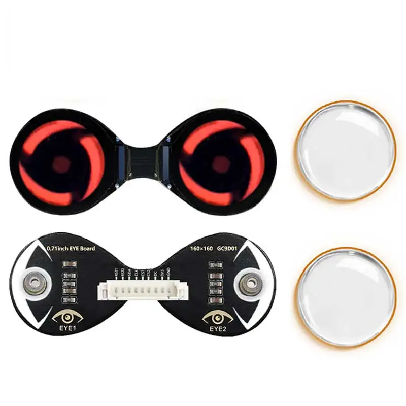 Ojo electrónico para Arduino, pantalla LCD doble redonda de 0,71 pulgadas, Raspberry Pi ESP32 Pico ST - imagen 3