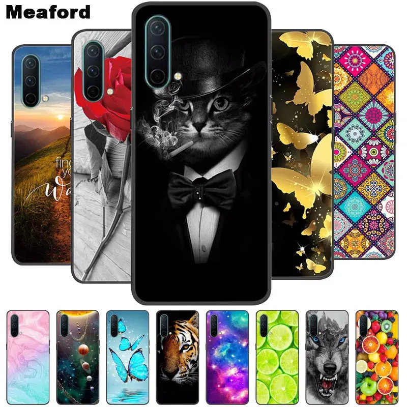 Para OnePlus Nord CE funda de silicona funda de teléfono para One Plus Nord CE 5G Fundas blandas coque de parachoques para OnePlus NordCE 2021 Fundas