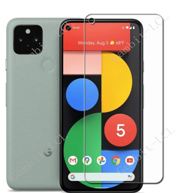 3PCS 9H HD Protective Tempered Glass For Google Pixel 5 GooglePixel5 Pixel5 Pixel5A 5A 5G Screen Protector Cover Film - imagen 2