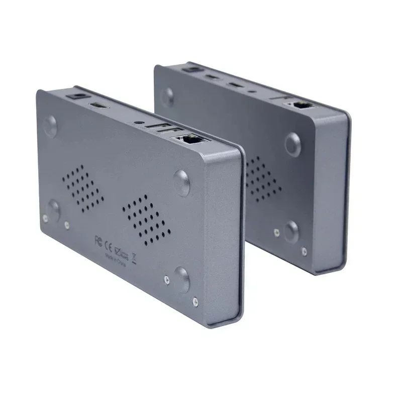 4K 120M KVM Extender Via RJ45 Cat6 Cat7 Cable HDMI HDMI Extender Video Transmitter Receiver Support Laptop USB Mouse Keyboard - imagen 4