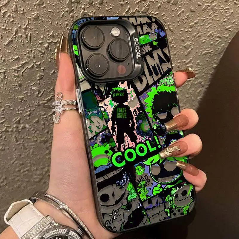 Graffiti Comics Case Cover para OPPO Reno 10 6 7 Pro 5G 5 6 Lite 7 4G A38 A17 A15 A58 A77 A57 A31 A36 A76 A96 A74 A94 A78 A98 5G - imagen 2