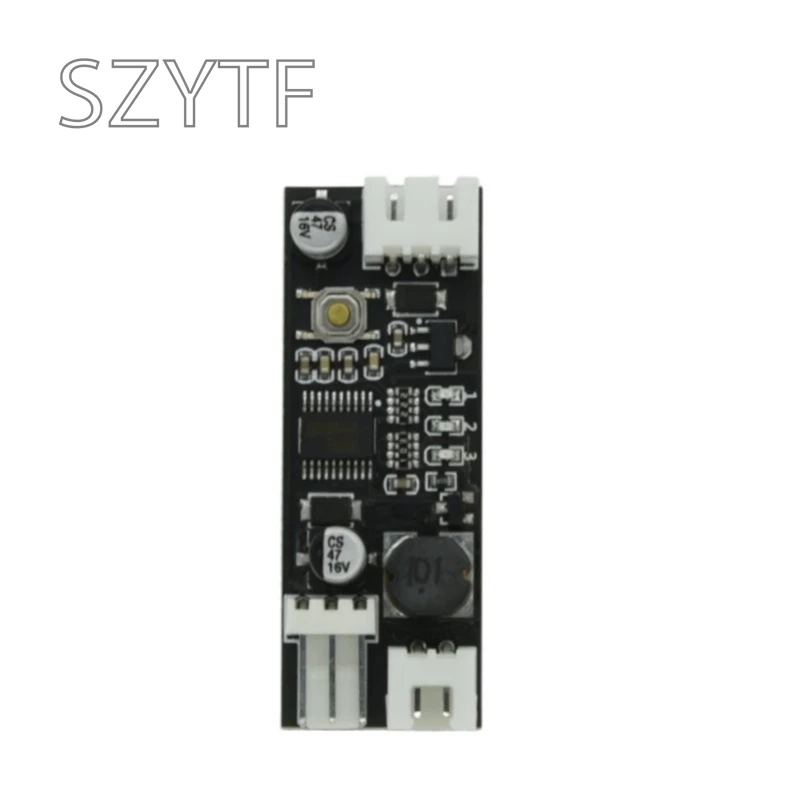 Solo 12V 0,8a DC PWM 2-3 cable ventilador Control de temperatura controlador de velocidad chasis ordenador Módulo de reducción de ruido NTC B 50K 3950 - imagen 4