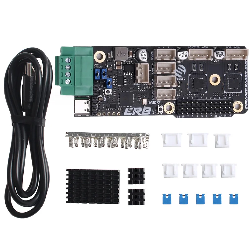 FYSETC ERB V2.0 placa madre controladores Tmc2209 integrados con interfaz CANBUS para alimentador de zanahorias agrandado Voron ERCF V2.0 - imagen 5