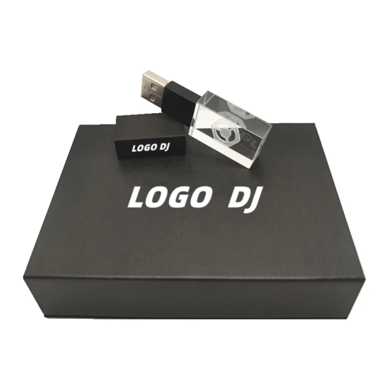 Pendrive LED de alta velocidad con USB 3,0, luz colorida para lectura de escritura, Dj, premium, con caja, 16GB, 32GB, 64GB, 128GB - imagen 2