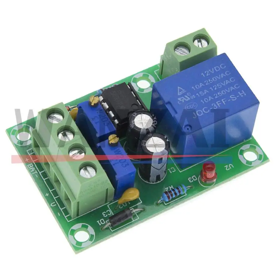 Panel de Control de energía de cargador inteligente XH-M601, potencia de carga automática, tablero de Control de carga de batería de 12V para bricolaje - imagen 4