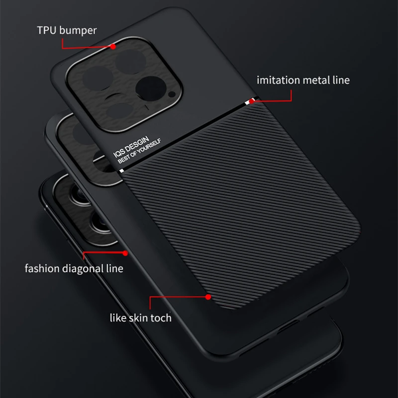 Funda Xiaomi Antigolpes con Soporte Magnético Coche - imagen 2