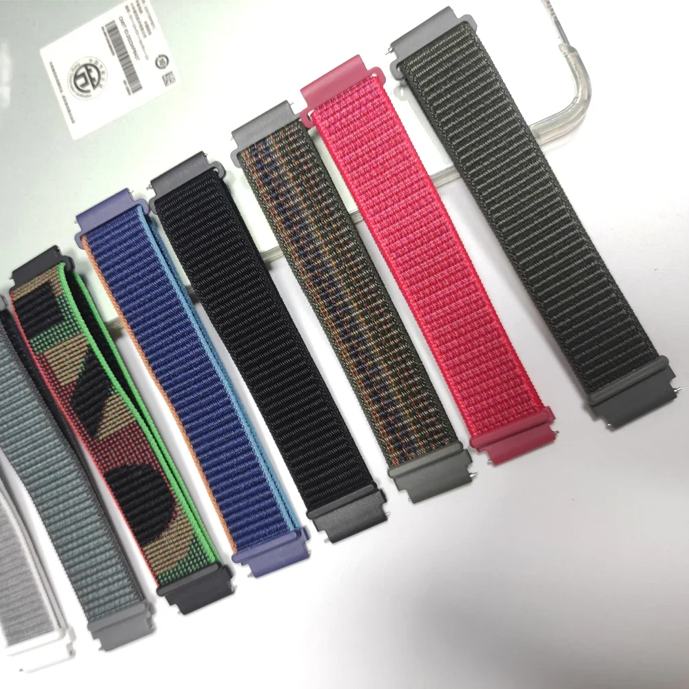 Correa de reloj de 20mm y 22mm para SUUNTO VERTICAL/RACE S/OCEAN, pulsera con bucle de nailon para SUUNTO 9 PEAK PRO/5 PEAK, pulsera deportiva de repuesto - imagen 3