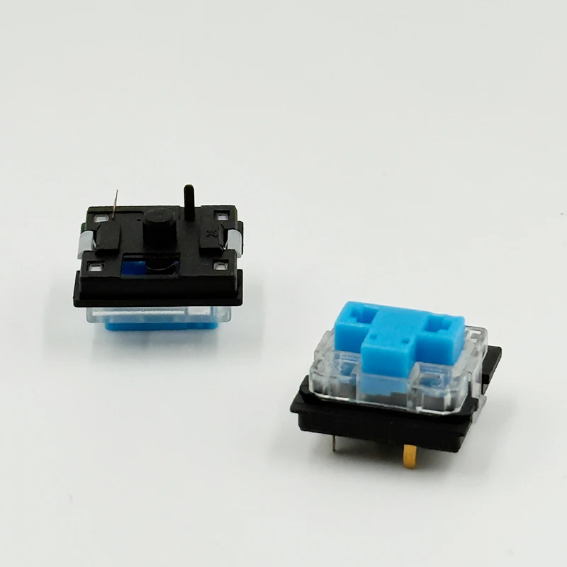Interruptor de perfil bajo para teclado mecánico carcasa inferior negra 3 pines azul RGB personalizado DIY intercambio en caliente - imagen 2