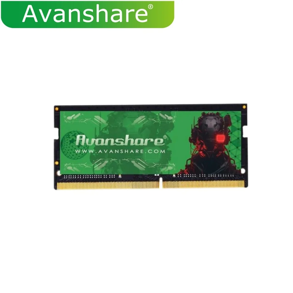Avanshare Memoria Ram DDR3 DDR4 DDR5 8GB 16GB 32GB 1600 2400 2666 3200MHz 5600Mhz para NB Laptop Notebook Intel AMD placas base