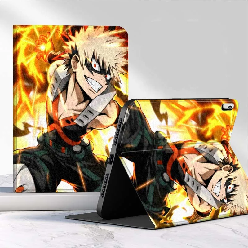 Bakugou Katsuki Anime para Huawei MediaPad MatePad Pro Air 12 X T5 T10S M6 M5 C5e SE 11 11,5 12,2 13,2 10,1 pulgadas funda para tableta