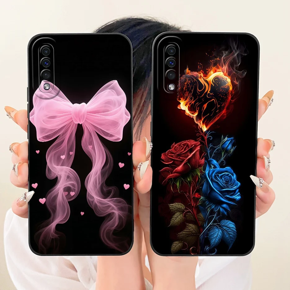 Para Samsung Galaxy A50 A50s funda nueva cubierta pintada de caramelo de lujo funda de teléfono suave de TPU para Samsung A50 A 30 50 s Galaxy A30s Fundas - imagen 4