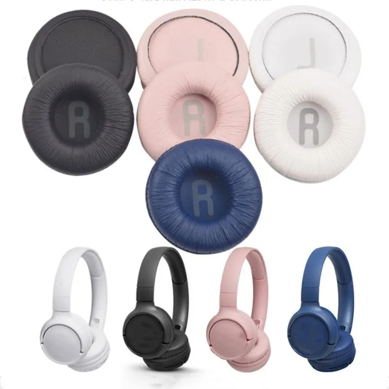 Almohadillas de repuesto para auriculares JBL Tune600 T500BT T450 T450BT JR300BT, orejeras de 70mm, haz de luz de espuma para auriculares - imagen 4