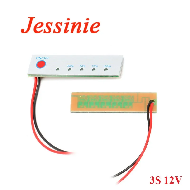 Indicador de capacidad de batería de litio 2S 3S 4S 18650, pantalla LED de potencia, medidor de placa PCB, probador, descarga de carga LCD DIY - imagen 5