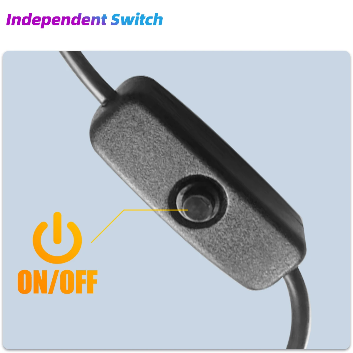 Cable de alimentación USB DC de 5V a 12V y 9V, Cable adaptador de conector USB a CC, Cable de alimentación de refuerzo con interruptor para enrutador de 2,1x5,5mm a través de Powerbank - imagen 3