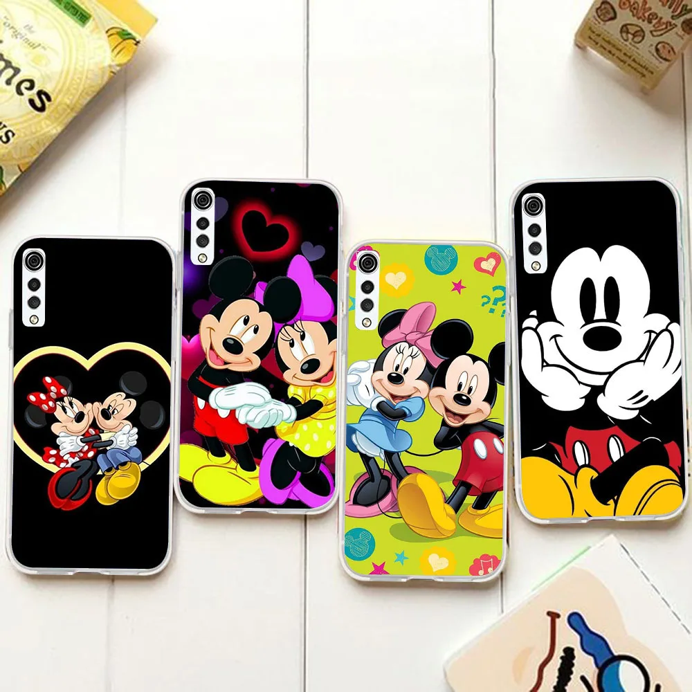 BD-44 Mickey Minnie funda transparente para LG K12 K22 K40 K52 K42 K92 K11 VELVET K62 Q52 K10 Plus Max Prime - imagen 2