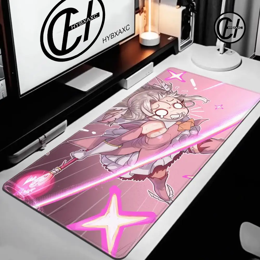 Fate Kaleid Liner Prisma Illya Anime alfombrilla de ratón alfombrilla de escritorio con almohadilla accesorios de juego Prime Gaming XXL teclado Pad - imagen 2