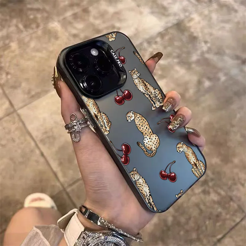 Funda de teléfono con diseño de leopardo cereza para Xiaomi 15T Pro, funda para Xiaomi Mi 11 Lite 5G 14T 13T 12T 14 13 12 Poco X7 X6 X5 F6 F7 F5 - imagen 5