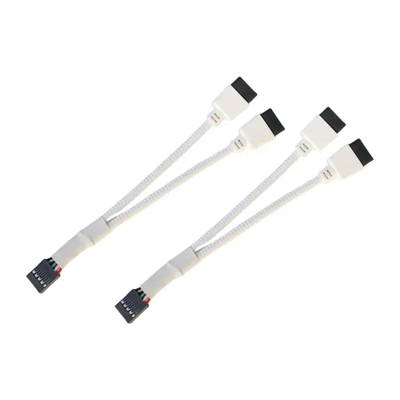 Y1UB USB2.0 cable divisor doble puerto 9pin garantiza transmisión datos estable - imagen 3