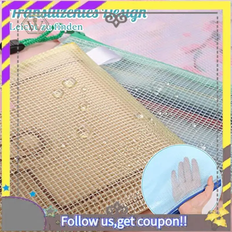 Nuevo Paquete de 20 bolsas para documentos A4 + A5 + A6, carpeta de archivos, bolsillo de plástico con cremallera, bolsillo con cremallera, bolsa de malla con cremallera (4 colores)