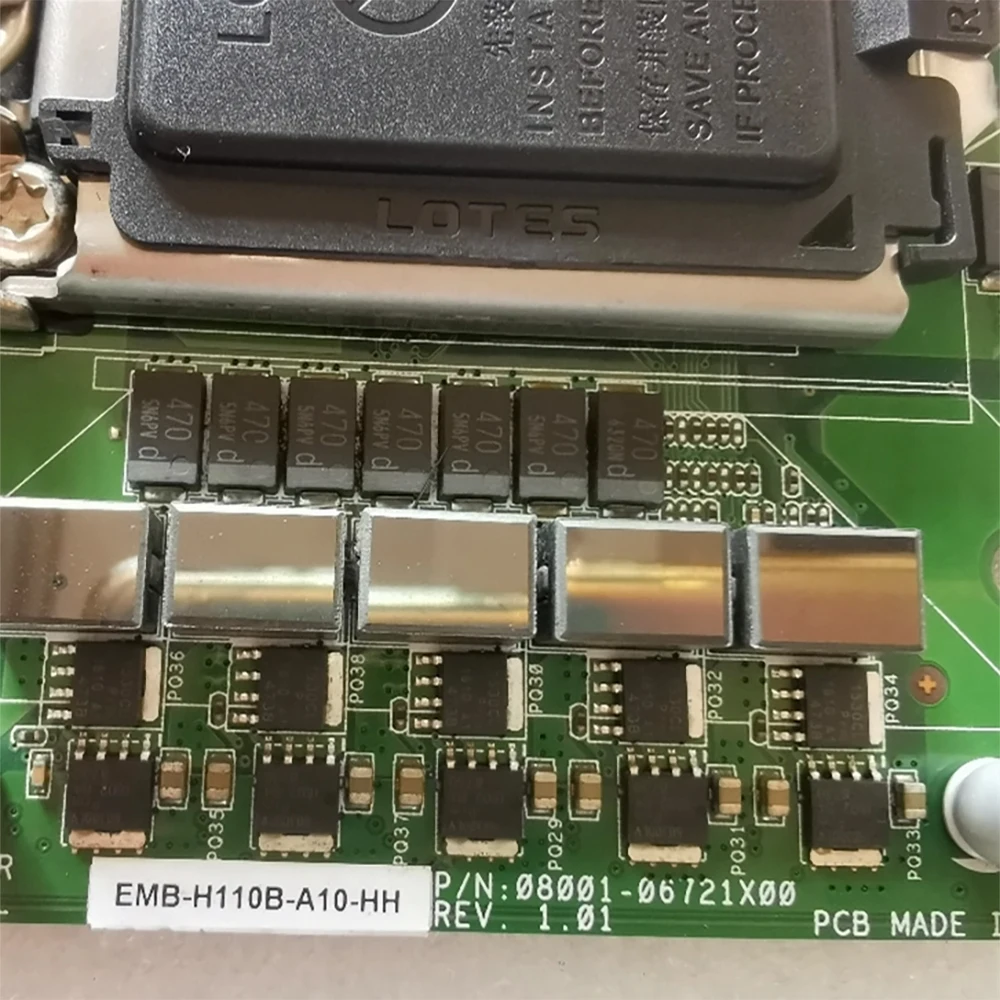 Placa base de control industrial mini ITX todo en uno EMB-H110B-A10-HH - imagen 4